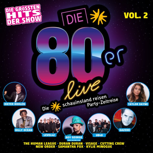 Die 80er Live Vol. 2 - Die Größten Hits der Show