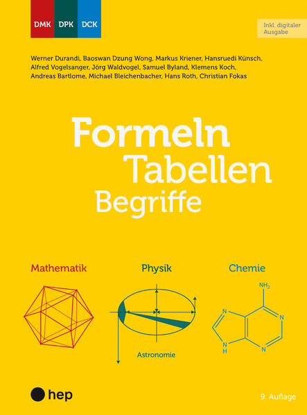 Formeln, Tabellen, Begriffe