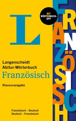 Langenscheidt Abitur-Wörterbuch Französisch