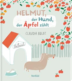 Helmut, der Hund, der Äpfel zählt