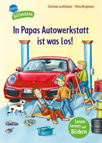 In Papas Autowerkstatt ist was los!