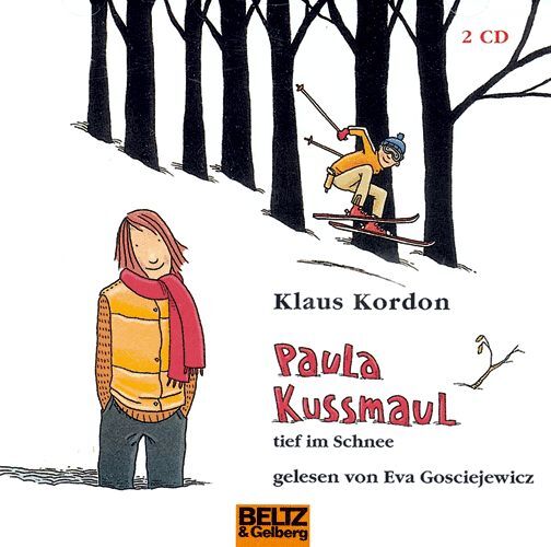 Paula Kussmaul tief im Schnee