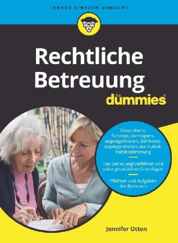 Cover des Titels Rechtliche Betreuung für Dummies