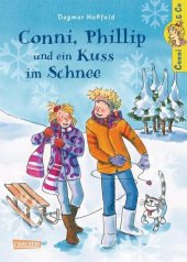 Conni, Phillip und ein Kuss im Schnee