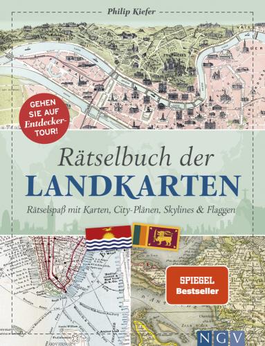 Cover des Titels Rätselbuch der Landkarten