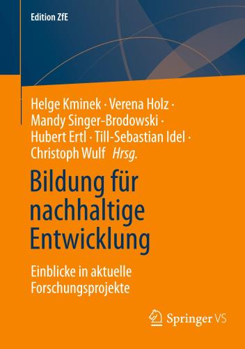 Bildung für nachhaltige Entwicklung