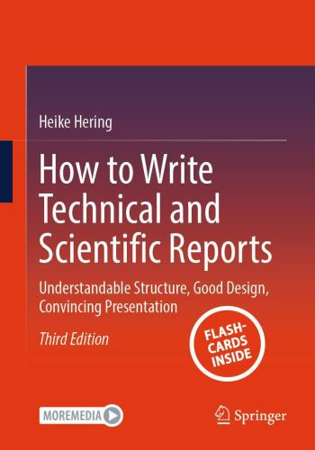 How to write technical and scientific reports