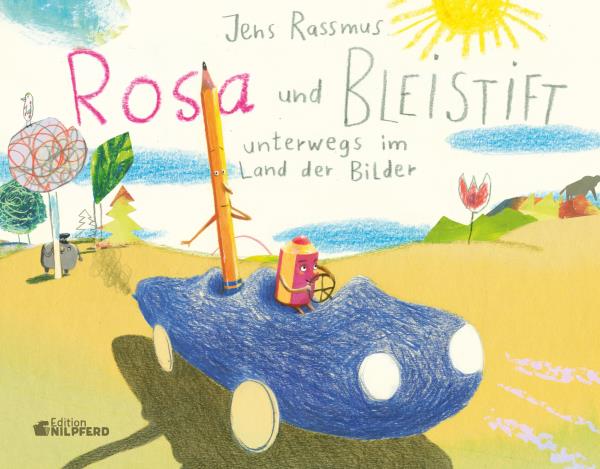Rosa und Bleistift unterwegs im Land der Bilder