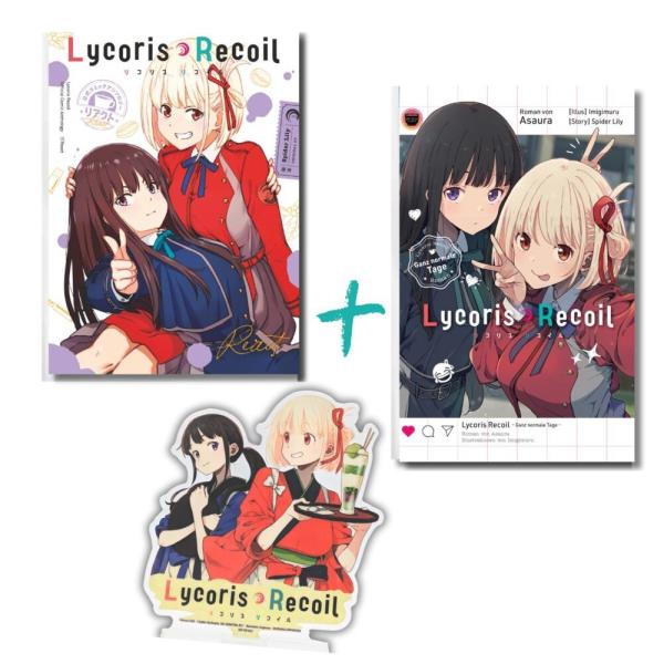 Lycoris Recoil Bundle: Roman - Der perfekte Einstieg in die Welt der Lycoris!