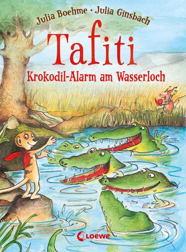 Tafiti – Krokodil-Alarm am Wasserloch