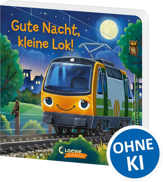 Gute Nacht, kleine Lok!