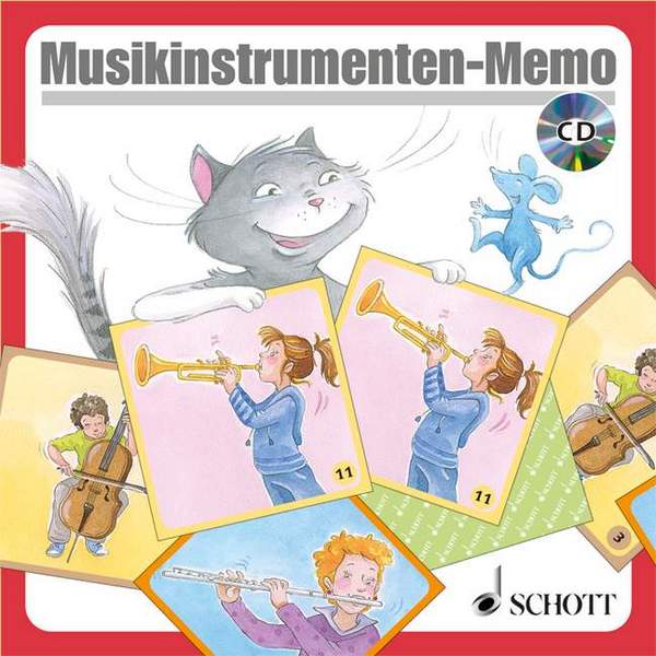 Cover des Titels Musikinstrumenten-Memo. Klangbeispiele