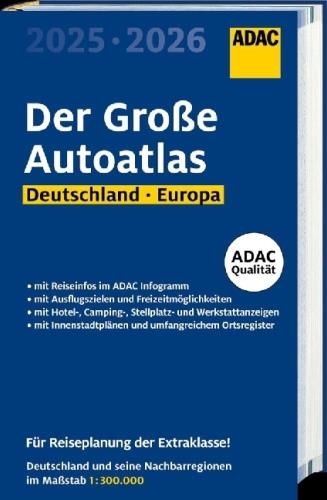 Der große Autoatlas Deutschland, Europa 2025/2026