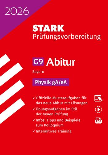 STARK Physik gA / eA - Abitur 2026 Bayern - Prüfungsvorbereitung