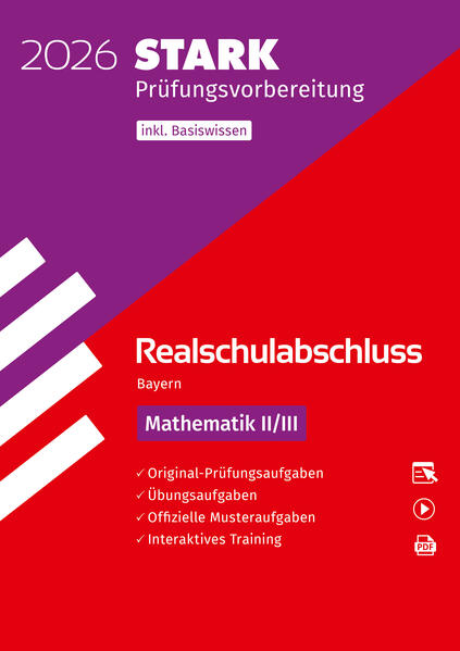 Mathematik II / III, Bayern, 2026 (Realschulabschluss)